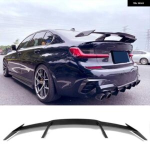 BMW カーボンスポイラー G20 M3 F80 F30 E90 3シリーズ リアブーツ ウイング 汎用