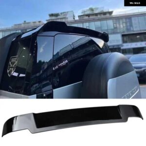 ランドローバー ルーフスポイラー カーボン表面リアトランクウイング ABS 素材テールスポイラー ディフェンダー 90 110 2020-24