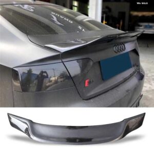 アウディ トランクスポイラー カーボン自動リアトランクウイング R スタイルスポイラー 4 ドアセダン A5 2009 - 2016