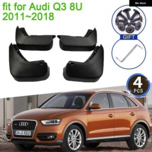 アウディ Q3 8U 2011-18 マッドガード フレア マッドフラップ ガード スプラッシュ フロント リア ホイール フェンダー