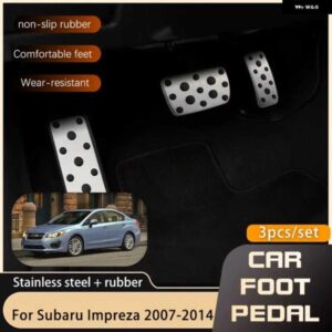 スバル ペダル インプレッサアウトバックスポーツ B3 アネシス 2007-14 アクセル ブレーキ ノンスリップペダル