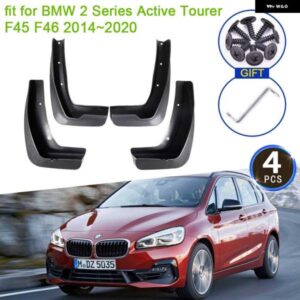 BMW 2シリーズ F45 F46 グラン アクティブ ツアラー 2014-20 マッドフラップ マッドガード フェンダー スプラッシュ ガード フロント リア