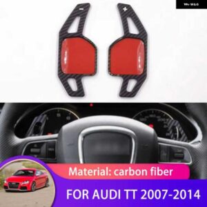 アウディ ステアリング ホイールのギアシフトシフター延長 TT MK2 8J 2007-14 スタイリング ステッカー