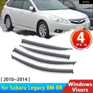 スバル ディフレクター レガシィ ワゴン V BM BR 2010 2014 2011 2012 2013 ウィンドウ バイザーレインアイブロウ