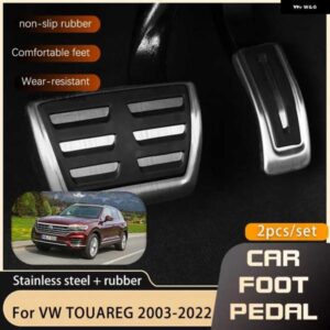 アウディ フットペダル フォルクスワーゲン VW トゥアレグ 7L 7P Q7 Q8 ポルシェ カイエン マカン アクセル ブレーキ ノンスリップドリルなしペダル パッド