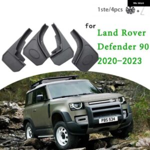 ランドローバー 4X ディフェンダー 110 90 2020 2021 2022 L663 V8 車 マッドガード フェンダーマッドフラップ スプラッシュガード マッドフラップ フロント