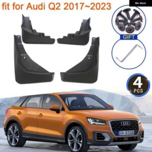 アウディ 4X Q2 2017-23 マッドフラップ マッドガード スプラッシュガード フェンダーフレアフロントリア ホイールカー