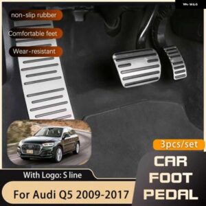 アウディ フットペダル Q5 8R 2019 2017 ガスアクセル ブレーキ ステンレスドリルなしペダル カー 2013 2014 2015