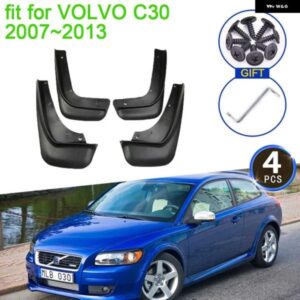 ボルボ C30 2007-13 マッドフラップ スプラッシュフェンダーガードフロントリア ホイールマッドフラップ 車 STYING