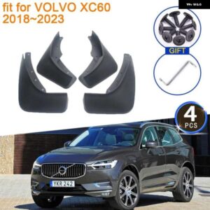 ボルボ XC60 2018-23 マッドフラップ マッドガード 抗スプラッシュグレードフロントリア ホイールフェンダーカースタイリング