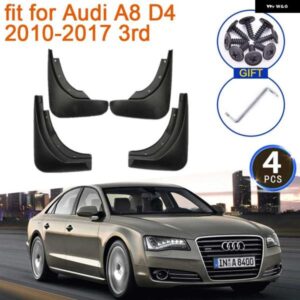 アウディ A8 D4 2010-17 3RD マッドガード ホイール スプラッシュガード フェンダーフラップ カースタイリング