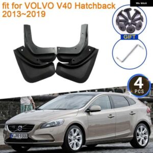 ボルボ V40 ハッチバック 2013-19 マッドフラップ マッドガード スプラッシュフェンダーガードフロントリア ホイール