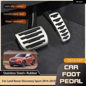 ランドローバー フットペダル ディスカバリースポーツ L550 2014-19 燃料クラッチ ブレーキ ノンスリップペダル カバー AT MT