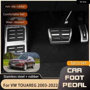 アウディ フットペダル フォルクスワーゲン VW トゥアレグ 7L 7P Q7 Q8 ポルシェ カイエン マカン アクセル ブレーキ ノンスリップドリルなしペダル パッド