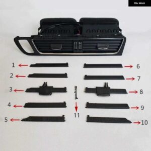 アウディ Q5 2009-17 フロントエアコン A/C アウトレット 空調ベント
