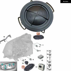 BMW ヘッドライト キャップ電球 ヘッドランプ ダストカバー 3シリーズ E70 F35 X6 E71 F30 F31 F34 2011-2016