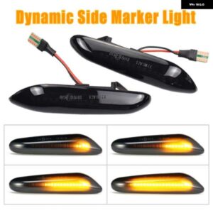 BMW E60 E61 E90 E91 E92 E93 E81 E82 E83 E84 E88 E46 X1 X3 LED ダイナミック サイドマーカーウィンカー ライトシーケンシャルウインカー