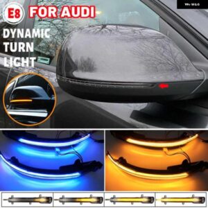 アウディ Q5 SQ5 8R Q7 4L ダイナミック ウインカー LED ウィンカー サイドミラー ライト インジケータ ー 2010-13 2016 2017