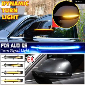 アウディ Q5 SQ5 8R Q7 4L ダイナミック ウインカー LED ウィンカー サイドミラー ライト インジケータ ー 2010-13 2016