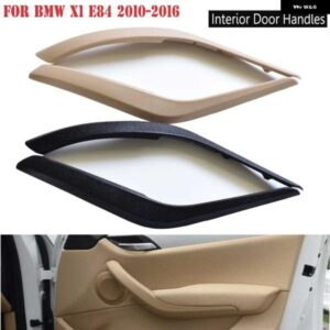 BMW 車ブラック/ベージュ インテリア ドアハンドル パネルプルトリムカバー カー X1 E84 16D/16I/18D/20D 2008-2016 51412991778