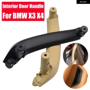 BMW インナードアインナー ドアハンドル プル ABS トリム X3 X4 F25 F26 2010-17 ブラックベージュ