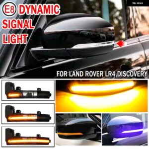 ランドローバー ダイナミック ウィンカー バックミラー インジケータ ー ウインカーライト ディスカバリー LR4 L462 レンジローバースポーツ L494 イヴォー