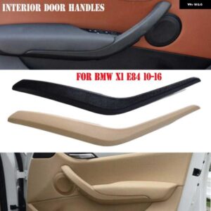 BMW X1 E84 X1 16D/16I/18D/20D/23D 2008-2016 ブラック/ベージュ車内ドアインナーハンドルパネルプルトリムカバー 51412991777