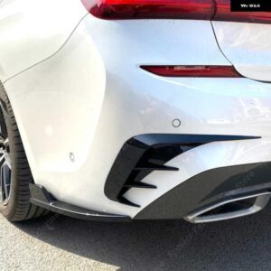 BMW グロスリアバンパー カナードベント M-PACK サイド スプリッター 3シリーズ G20 320E 330E 318I 320I 325I 330I 340I 2019-2022