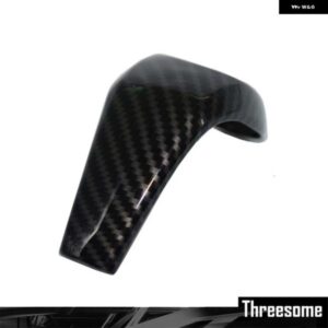 BMW カーボンルック プラスチック ギアシフトノブ ハンドルカバー トリム F46 2015-2018 X1 F48 2016-2018 1個