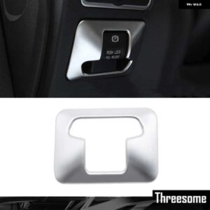 ボルボ カースタイリング ABS クローム電子ハンド ブレーキ ボタン パネルトリムカバー XC60 V60 XC70 S60 S80 2010 - 2014