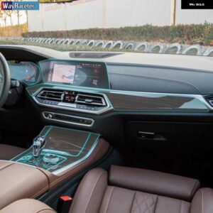 BMW 車内中央コンソール ギアダッシュボード ナビゲーション画面 フィルム X5 G05 2019-21 M50I M コンペティション