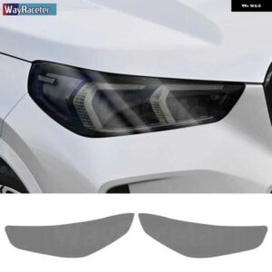 BMW 2個 ヘッドライト フィルム クリアスモークブラック TPU ステッカー X1 U11 U12 IX1 2022 2023 2024