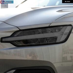ボルボ ヘッドライト フィルム スモークブラックフロントライト TPU ステッカー XC40 XC60 XC90 S60 S90 V60 V90 2020