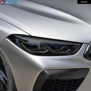 BMW ヘッドライト フィルム ビニールクリア黒 TPU ステッカー M8 ビレット F93 F91 F92 GTE