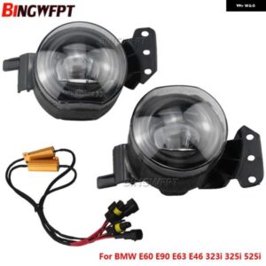 BMW 2 X LED フォグライト 車レンズフォグデイタイムランニングランプ DRL 12V E60 E90 E63 E46 323I 325I 335I 328I 525I 530I 545I 550I