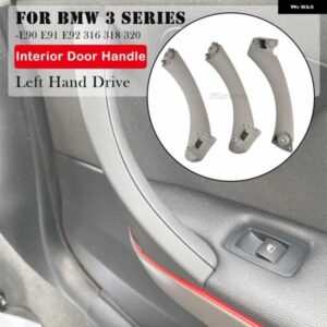 BMW フルセット インテリア ドアハンドル 3シリーズ E90 E91 318 320 325 328 330 335 部分インナードアパネル ハンドルバー プルトリム