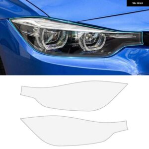 BMW ヘッドライト フィルム 3シリーズ F30 F31 320I 328I 335I 2013-2019 ヘッドランプ クリア TPU ステッカー カー