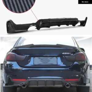 BMW 4シリーズ F32 F33 F36 435I M TECH SPORT 2014-2020 リアバンパー ディフューザー リップカーボンルックブーツ スプリッター スポイラー キット