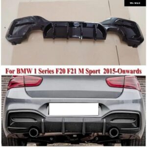 BMW ABS リアリップディフューザー スポイラー バンパー 1 シリーズ M スポーツ F20 F21 M135I M140I 2017-2018 バンパー カースタイリング ABS