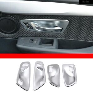 BMW ABS カーボンカースタイリングインナードアハンドルボウルカバー トリム ステッカー 2 シリーズアクティブツアラー F45 F46 2015-19