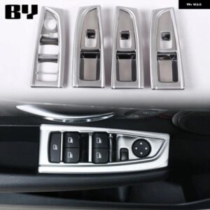 BMW ABS 2 シリーズ アクティブツアラー F45 F46 218I 220I 2015-2019 窓ガラスリフトスイッチ ボタントリムフレームカバー