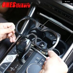 BMW 3 シリーズ G20 G21 G28 318I 320I 325I 330I 2019-22 センターコンソール ウォーターカップホルダー トリムカバー