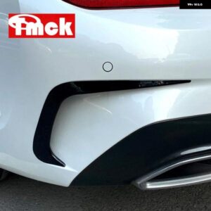 BMW 3 シリーズ G20 G28 318I 320I 325I 330I 2019-21 リアバンパー リップ スポイラー エアベントアウトレットカバー トリム