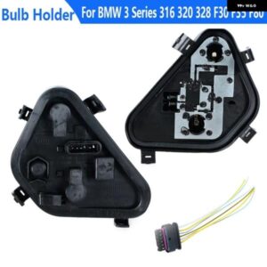 BMW 3 シリーズ 316 320 328 F30 F35 2013-2015 リア テールライト 電球ホルダー ソケット回路基板ライトコネクタプラグバルブ無