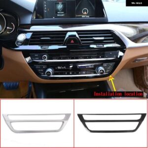BMW 5 シリーズ G30 2018-2020 車内 ABS 集中 制御 エアコン音量調整ボタン カバー トリム