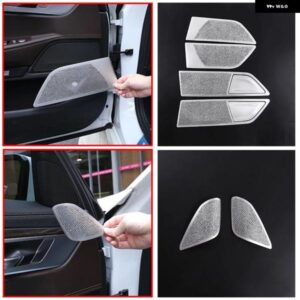 BMW 合金 7 シリーズ F01 F02 F03 G11 2009-2022 ドアステレオスピーカーカバー トリム ステッカー 自動車