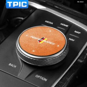 BMW アルカンターラ G20 G22 G28 X3 G01 X4 G02 X5 E70 X6 F10 F07 M パフォーマンス マルチメディア ボタン ノブ ステッカー