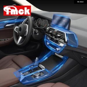 BMW X3 F25 G01 X4 F26 G02 2011-2020 ドアセンターコンソール ギアフィルムセントラルエアコンナビゲーション TPU プロテクターフィルム