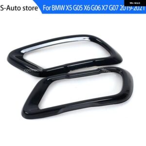 BMW X5 G05 X6 G06 X7 G07 2019-2021 M スポーツバージョンステンレステールマフラーマフラー出力カバー