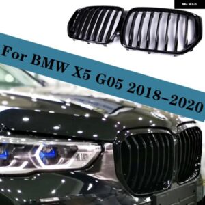 BMW X5 フロントキドニーグリルレーシンググリル X5 G05 2018-2020 グロス/マットブラックグリル自動車
